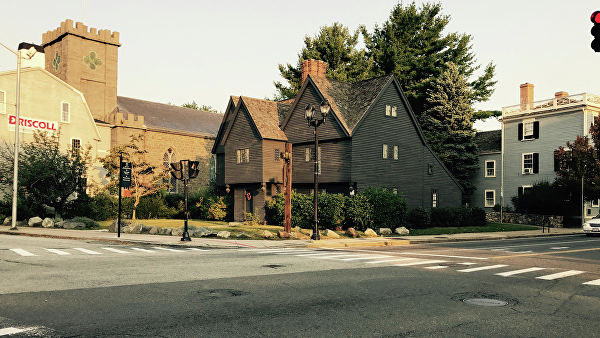 Дом ведьм в Салеме, США