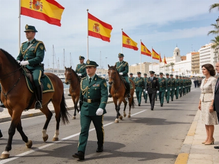 Grande-Marlaska joins Guardia Civil parade in Cádiz for key celebration RUSSPAIN.com