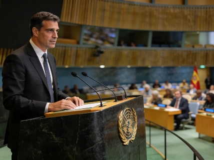 Sánchez takes aim at leaders behind illegal wars at the UN RUSSPAIN.com