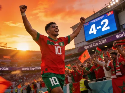 Gessime Yassine Secures Morocco's Group Stage Win with Decisive Goal RUSSPAIN.com