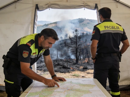 Mañueco Keeps Low Profile as Wildfires Devastate Castilla y León RUSSPAIN.com