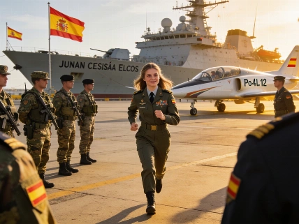 Royal Household Releases Video Highlighting Princess Leonor’s Military Training RUSSPAIN.com