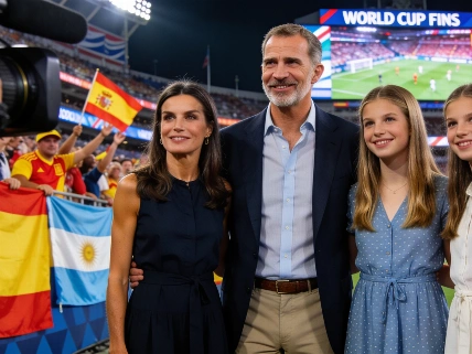 Unexpected TVE Broadcast Cut as Royal Family Attends World Cup Final RUSSPAIN.com