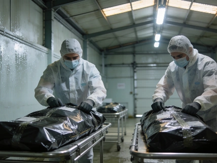 Ceuta Uses Military Hangar to Store 77 Victims After Border Tragedy RUSSPAIN.com