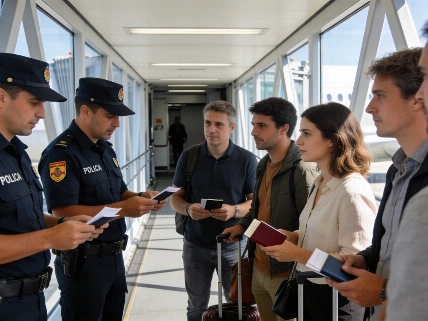 Spain Launches Random Border Checks for Arrivals from Italy RUSSPAIN.com