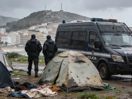 Police Clear Ceuta's Last Major Migrant Camp RUSSPAIN.com