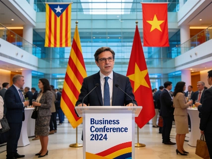 Salvador Illa Pushes for Stronger Catalonia-Vietnam Business Ties RUSSPAIN.com