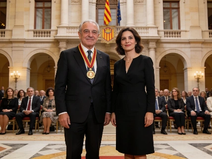 Catalonia Awards Gold Medal to Ferran Adrià and Caterina Biscari RUSSPAIN.com