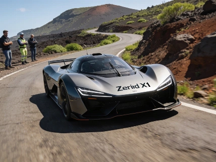 Electric Zeroid X1 Makes History with Podium Finish in Spanish Hill Climb RUSSPAIN.com