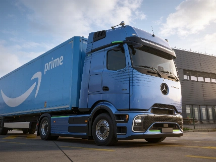Amazon puts Mercedes eActros 600 electric trucks to work in Germany RUSSPAIN.com