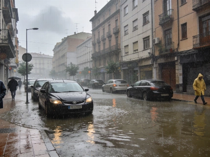 Torrential rain triggers flood alerts across Spain RUSSPAIN.com