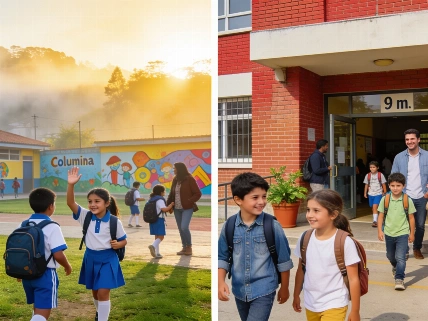 Colombian Mother Reveals the School Differences That Shocked Her in Spain RUSSPAIN.com