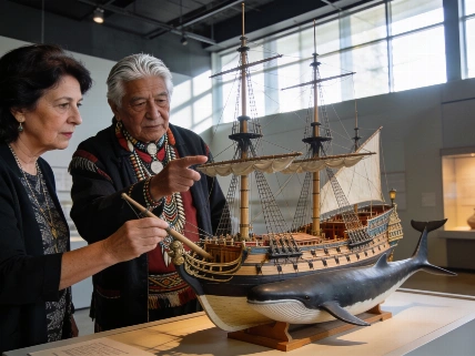 Basque Museum Expert Revives 16th-Century Ties with Indigenous Canada RUSSPAIN.com