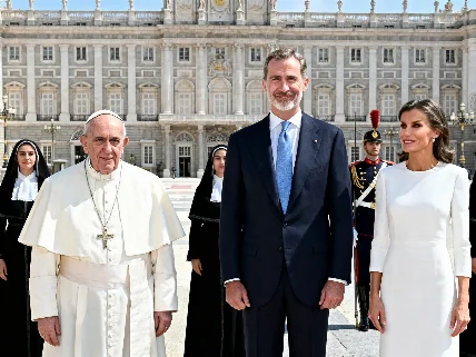 The Pope's meeting with the Spanish royal family: protocol and surprises RUSSPAIN.com