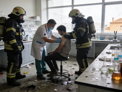 Explosion in Tarragona University Lab Leaves Three Injured RUSSPAIN.com