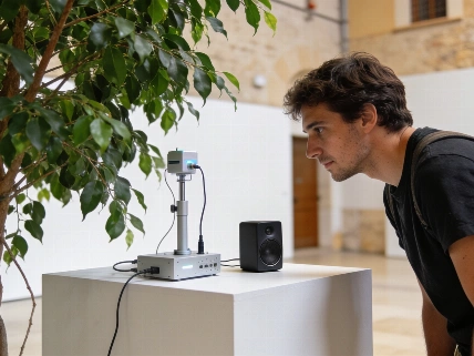 Cabrils installation turns plant signals into sound and scent RUSSPAIN.com