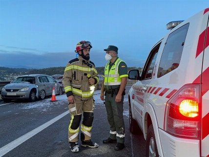 Twelve-Vehicle Crash Closes A-8 Near Gijón RUSSPAIN.com
