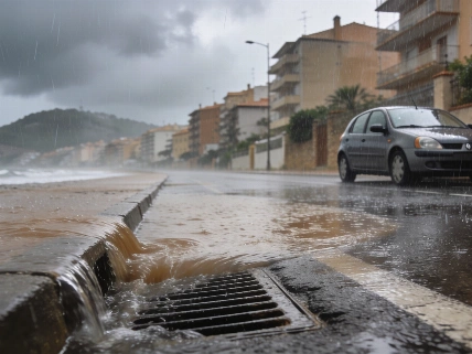 Barcelona faces red alert as torrential rain halts city life RUSSPAIN.com