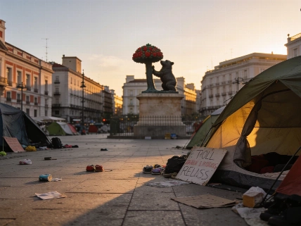 Nationwide housing protests erupt after Madrid eviction RUSSPAIN.com