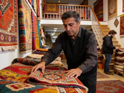 Afghan Carpets Transform Madrid’s Rastro and Support 250 Families RUSSPAIN.com