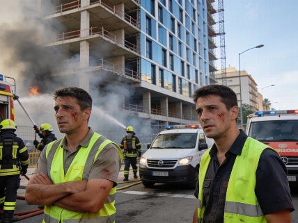 Explosions and Fire Force Evacuation at Vera Sevilla Hotel Project RUSSPAIN.com