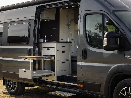 Forster Unveils New Vantasy Camper With Expanded Kitchen for €48,900 RUSSPAIN.com