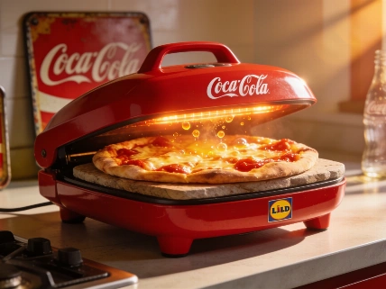 Lidl Launches Coca Cola Pizza Maker with 46% Discount RUSSPAIN.com