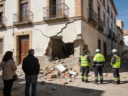 Over 40 Earthquakes in Granada in 24 Hours Cause Damage and Evacuations RUSSPAIN.com