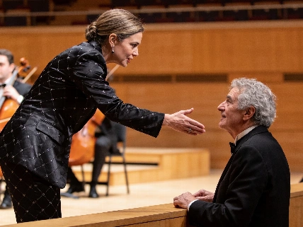 Doña Sofía presents Madrid music prize to composer RUSSPAIN.com