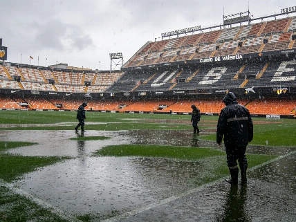 Heavy rain suspends Levante vs Athletic in Valencia RUSSPAIN.com