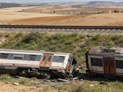 Collision halts high-speed trains from Madrid to Andalusia RUSSPAIN.com