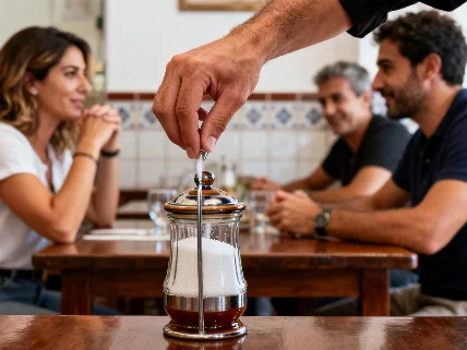 From August, disposable sugar, sauces, and cream will disappear from cafés in Spain RUSSPAIN.com