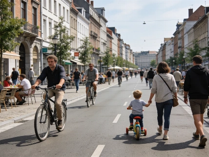 Belgium hits record as over seventy towns go car-free in nationwide event RUSSPAIN.com