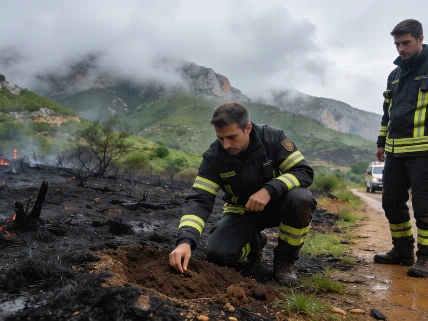 Lightning Sparks Dozens of Wildfires in Valencia and Alicante RUSSPAIN.com