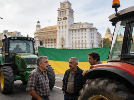 Farmers Halt Madrid March After Toledo Rail Disaster RUSSPAIN.com