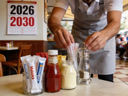 Spain’s Bars Face Countdown to EU Ban on Single-Use Plastic Sachets RUSSPAIN.com