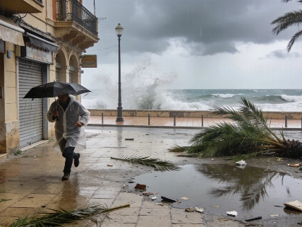Mallorca on orange alert as storms bring risk of flooding and hail RUSSPAIN.com