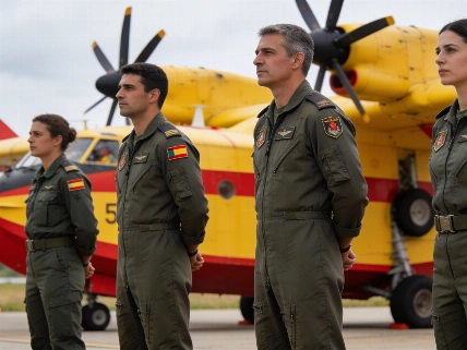 Veteran Air Force Officer Dies During Wildfire Mission in Santiago RUSSPAIN.com