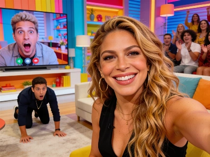 Shakira's Unexpected Video Call Disrupts 'La Revuelta' Finale RUSSPAIN.com
