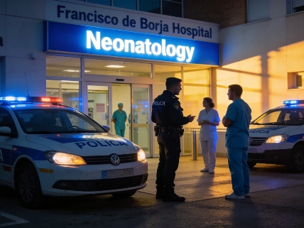 Police Search for Father After Newborn Disappears from Gandia Hospital RUSSPAIN.com