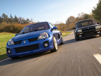 Renault 5 Turbo and Clio V6: compact cars with wild hearts RUSSPAIN.com