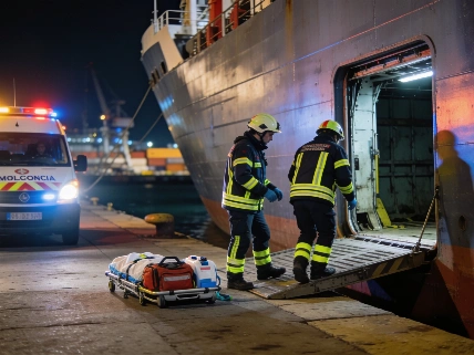 Carbon monoxide leak on Barcelona port ship leaves ten injured RUSSPAIN.com