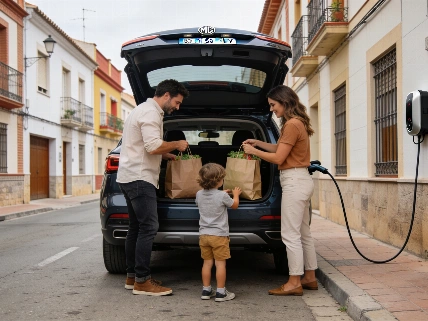 MG HS PHEV takes on Toyota with real electric range in Spain RUSSPAIN.com