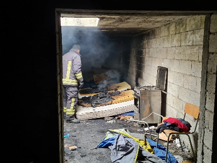 Fire Reveals Hidden Tunnel Shelter for Migrants in Ceuta RUSSPAIN.com