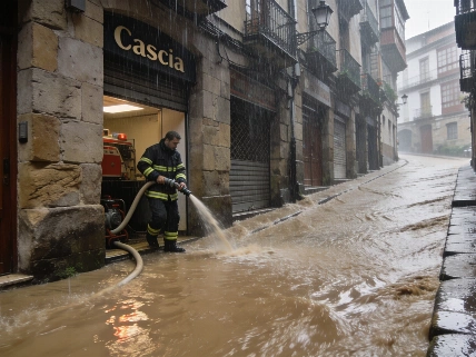 Bilbao floods after nearly two hours of torrential rain RUSSPAIN.com