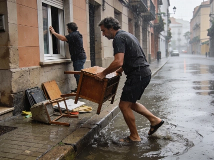 Barcelona triggers emergency plan as rain pounds city RUSSPAIN.com