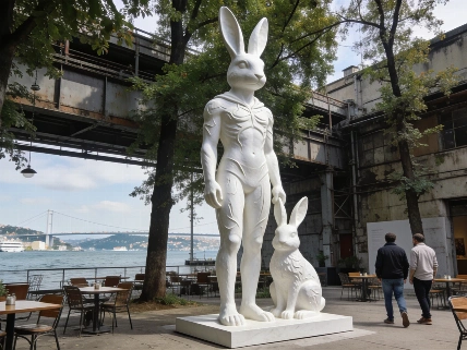 Johnny Depp unveils his first sculpture in Istanbul RUSSPAIN.com