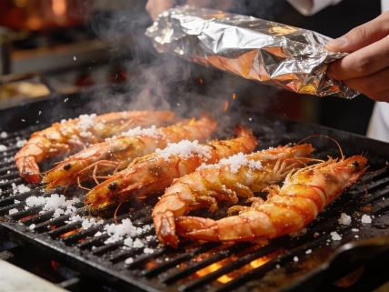 Dani García Reveals the Secret to Perfectly Juicy Grilled Prawns RUSSPAIN.com