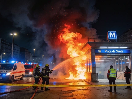 Technical failure at Fuenlabrada fireworks leaves four injured and sparks fires RUSSPAIN.com