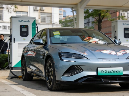 BYD Great Seagull shakes up city EV charging with Flash Charging debut RUSSPAIN.com